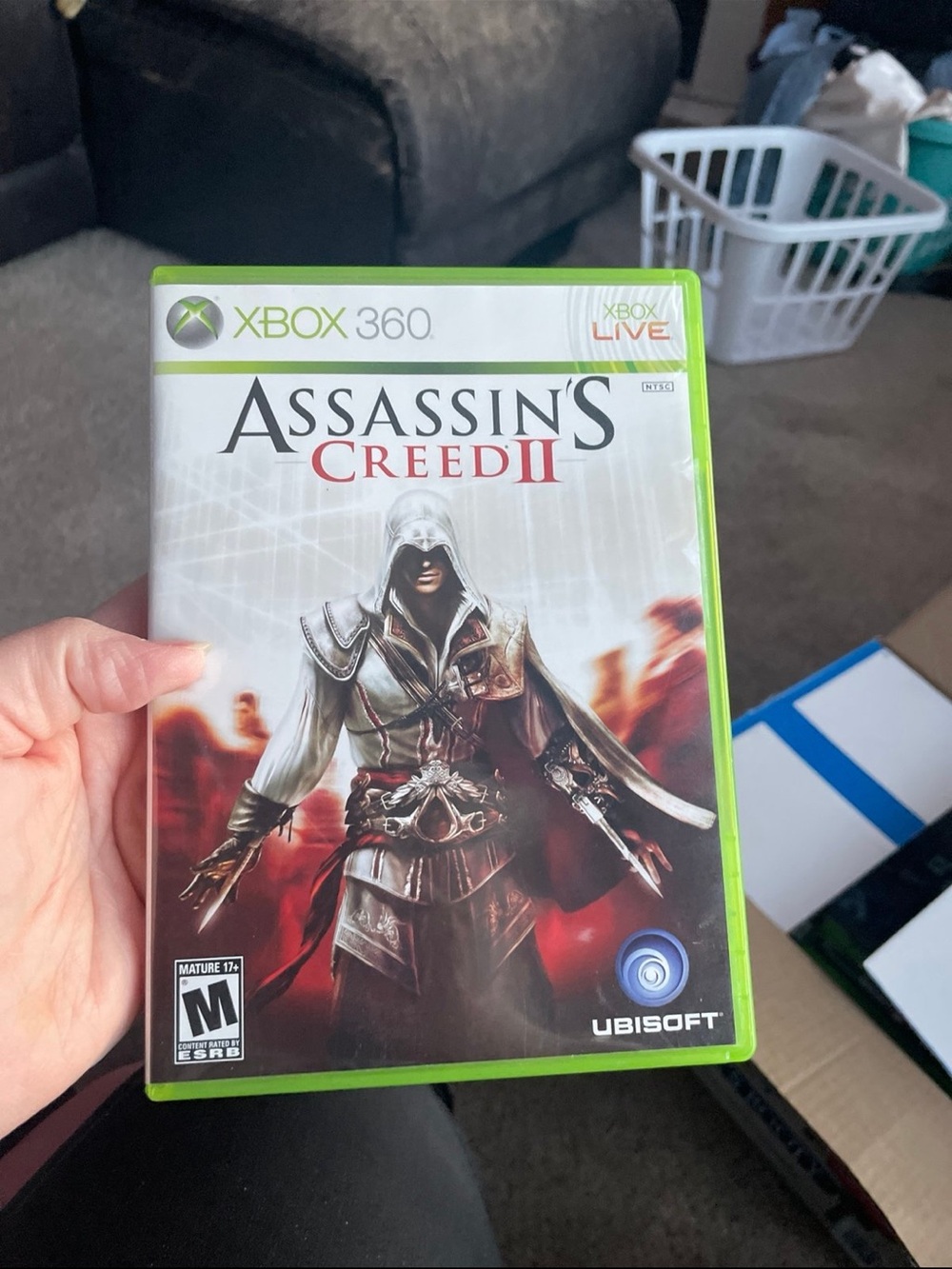 Microsoft Xbox 360 Assassin's Creed II - White & Red Cover
